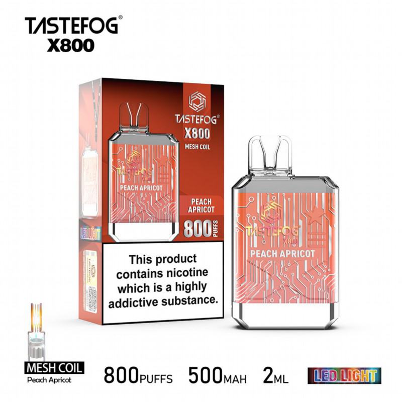 Disposable Tastefog Vape X800 Pen