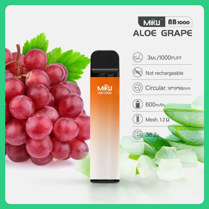 Miku Ab1000242 Disposable E-cigarette Puff