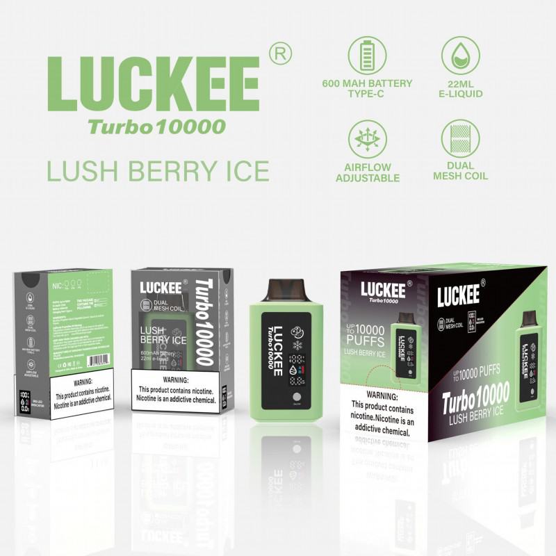 Luckee Disposable Vape Pens Turbo 10000 10000andmore Puffs