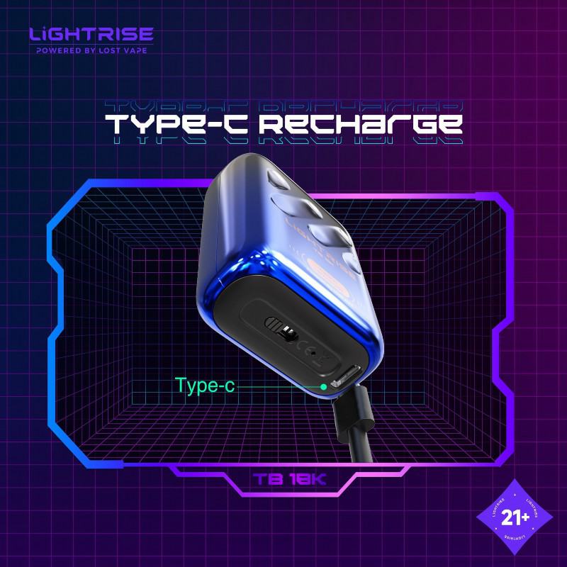 Volestech Lightrise Tb 18000 Puffs Pen