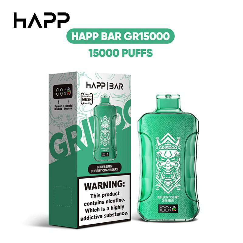 Customized Disposable Vape Gr- 15000 Puffs