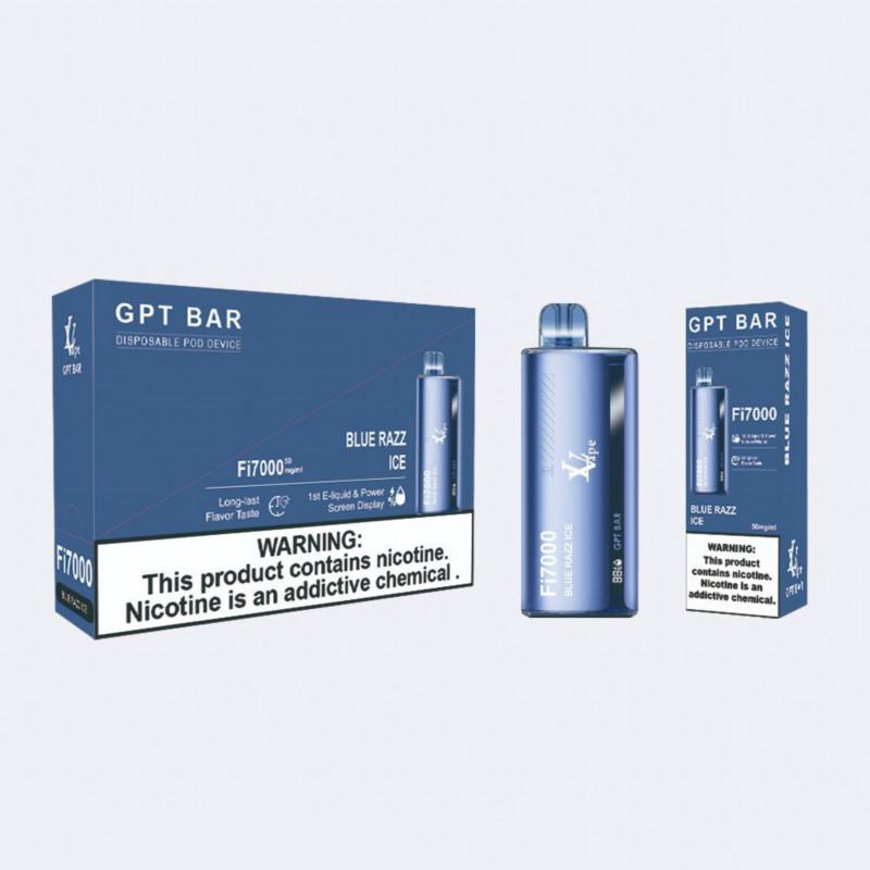 GPT Ti 7000 Puffs Disposable E-cigarette Nicotine
