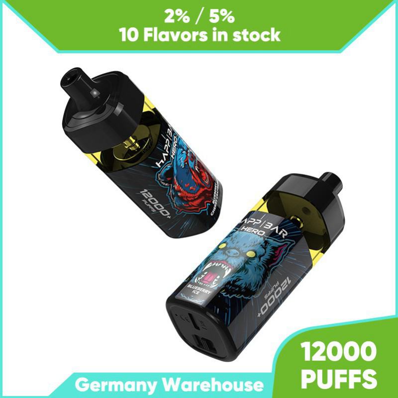 Disposable Ocitytimes Happ Hero About 12000 Puffs Vape Pen