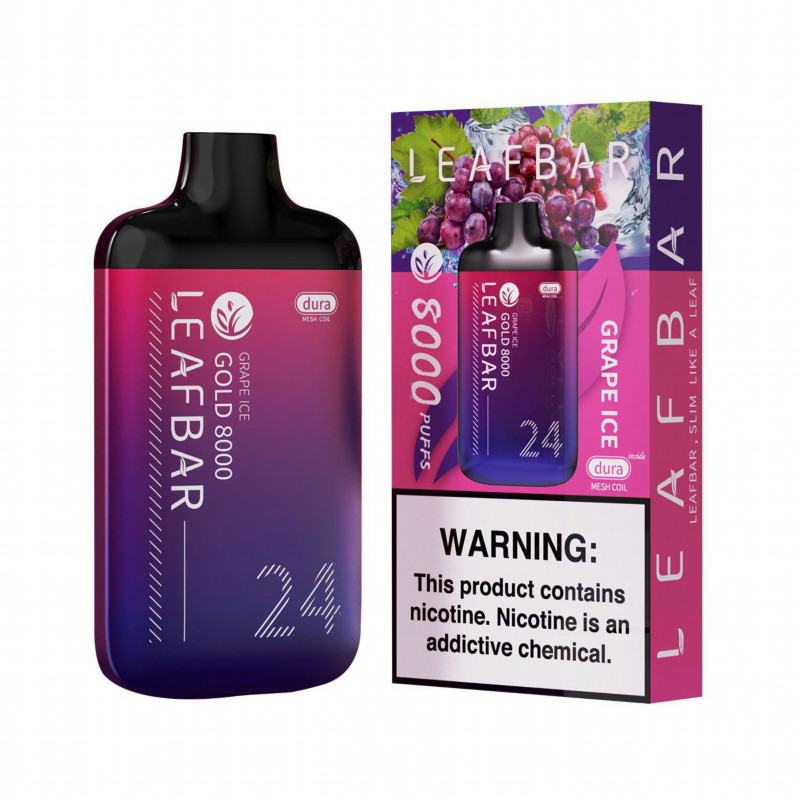 Baish Pens Leaf Platinum 8000 Disposable Vape