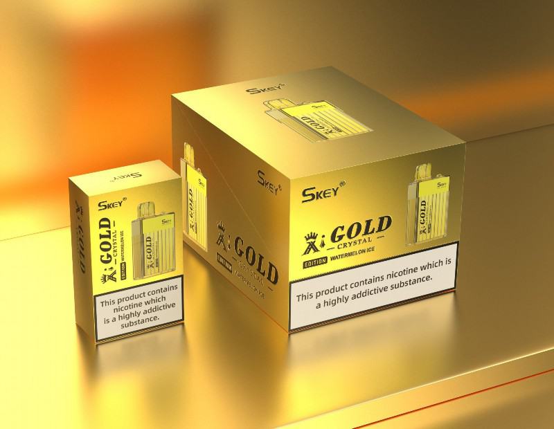 Vape Bar SKEY Skey Gold Crystal 600-equivalentof30cigarettes Puffs
