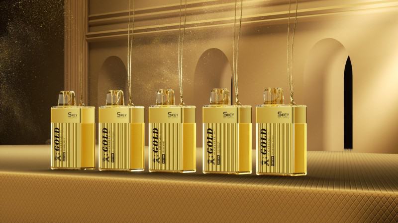 Vape Bar SKEY Skey Gold Crystal 600-equivalentof30cigarettes Puffs