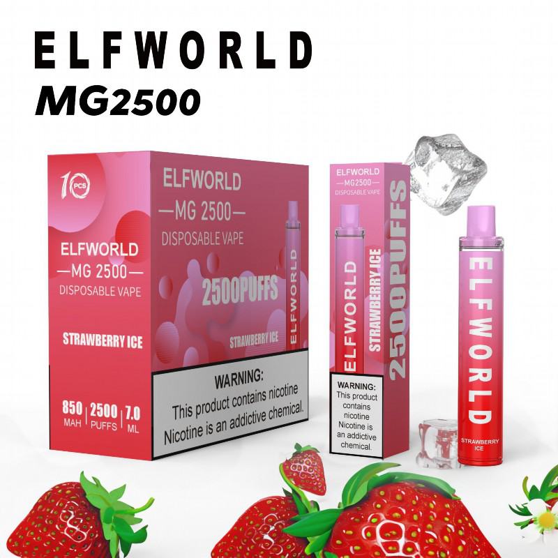 Elfworld Mc8500 2500 Puffs Electronic Cigarette Puff