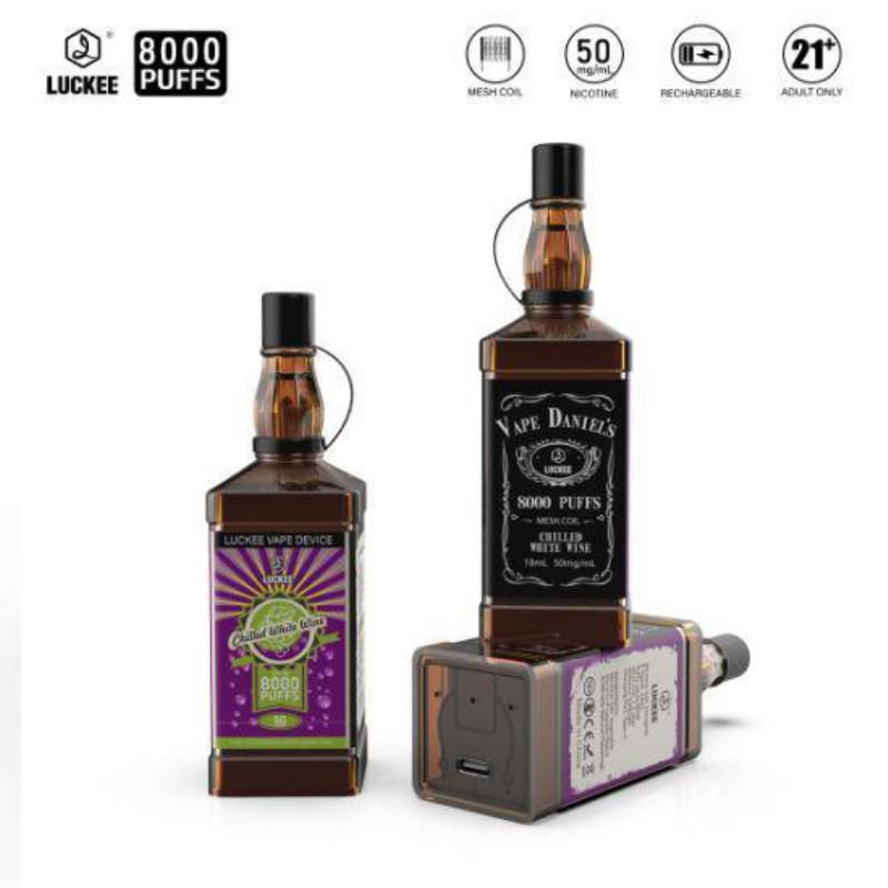Luckee Jack Daniel 8000 Puffs Electronic Cigarette