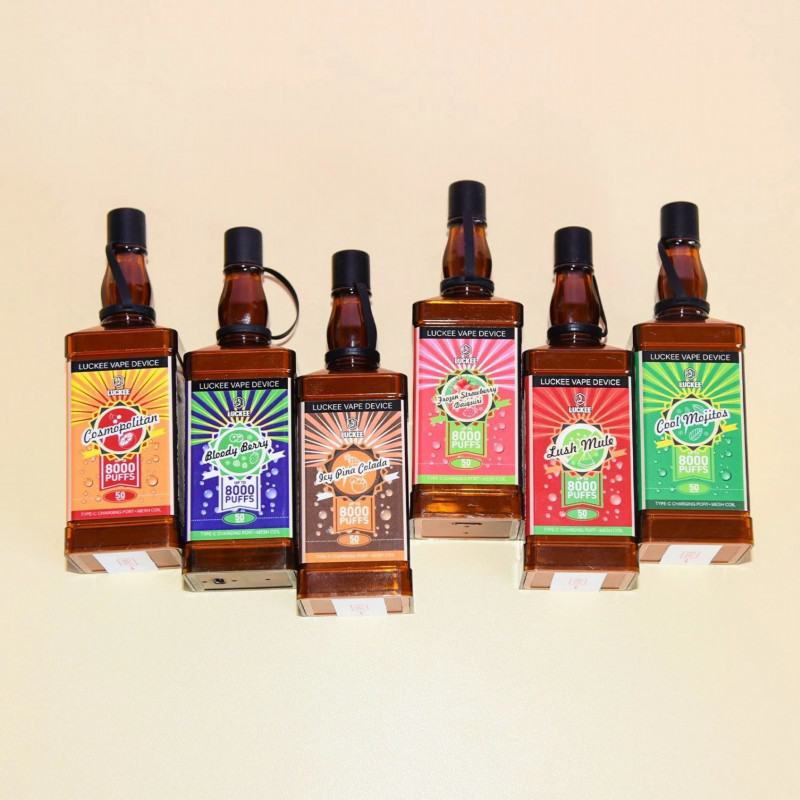 Luckee Jack Daniel 8000 Puffs Electronic Cigarette