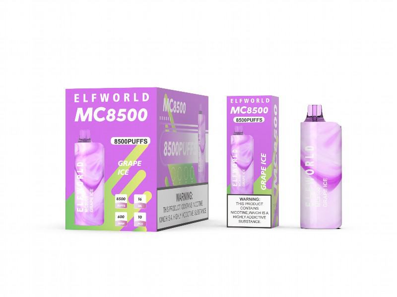 Elfworld 8 Flavors 8500 Puffs Vape Big Puff Pens Plus