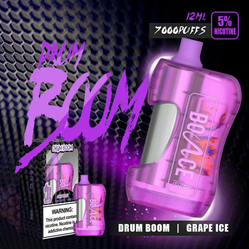 Disposable Sup Bounce Drum Boom 7000 Puffs Vape Pens