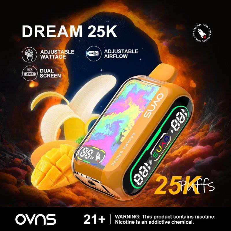Disposable OVNS Vape Ovns Dream 202 25000 Puffs Brands