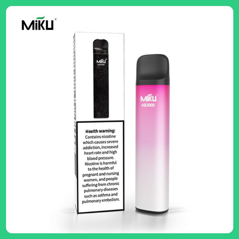 Miku Ab1912 3000 Puffs Disposables Vape