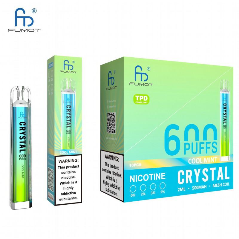 Randm crystal 600 puffs nicotine
