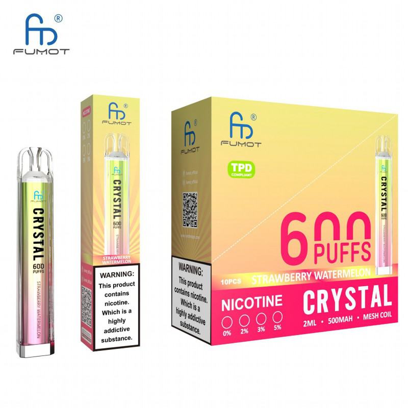 Randm crystal 600 puffs nicotine