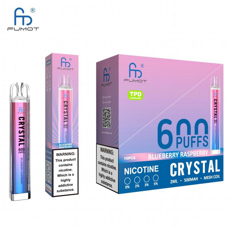 Randm crystal 600 puffs nicotine