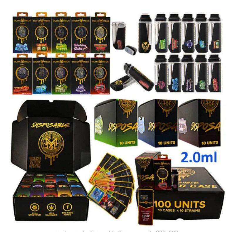 Custom logo Vape Muha Meds