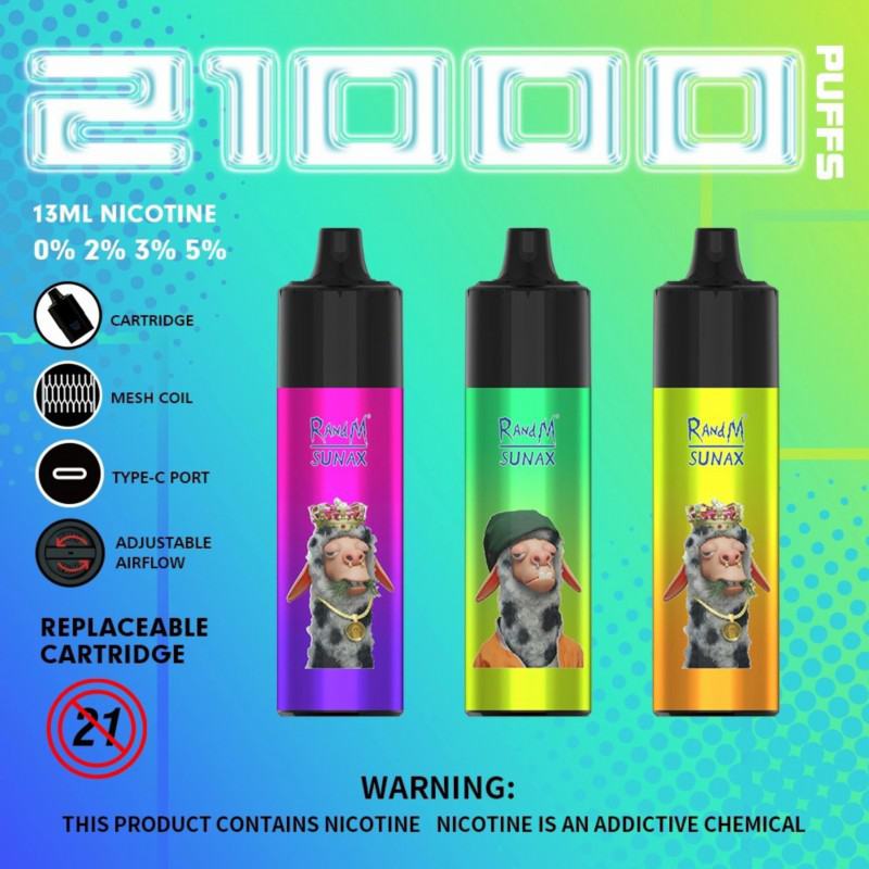 Randm sunax 21000 big hit disposable vape