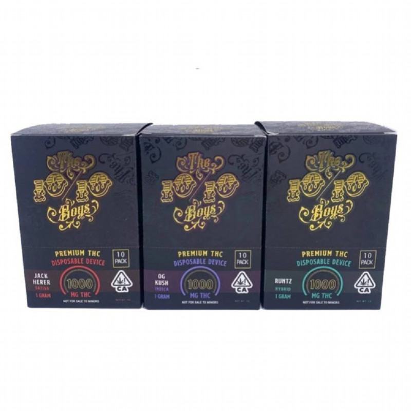 Disposable Vape 10/10 1g Brands