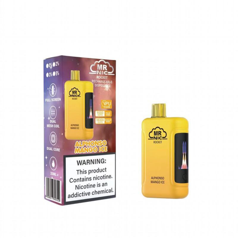 Disposable Insta Vape Mr Nic Rocket 18000 15000 Puffs