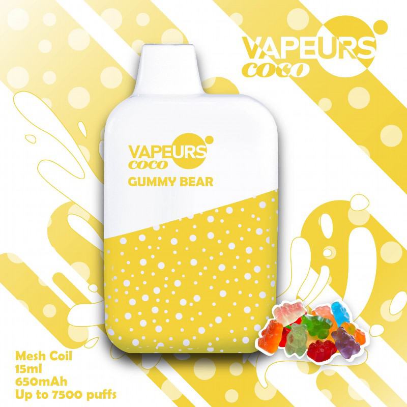 Disposable urs Vape Coco About 7500 Puffs Brands