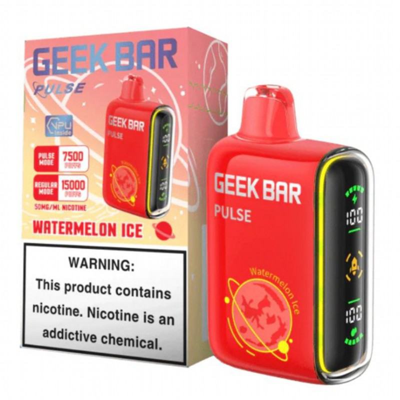 Disposable GEEK Pulse 7500 Geek Pulse 7500 Puffs Vape Bars