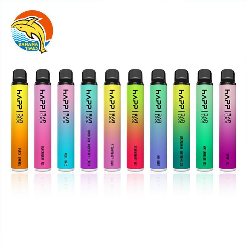 Disposable BANANATIMES/Custom Happ -  Ecig 5000 Puffs Vape