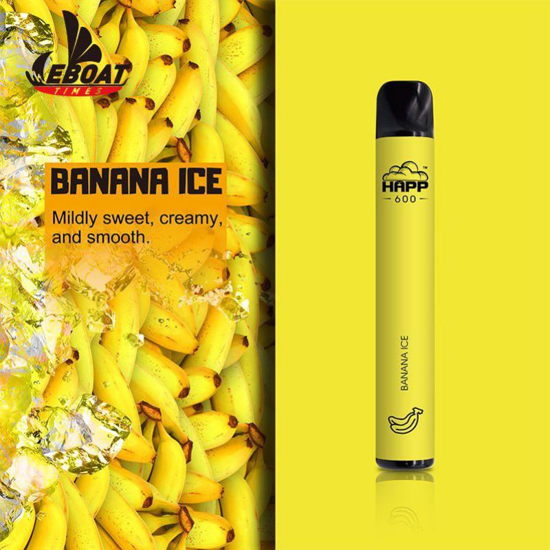 Eboattimes Happ 600 Vape Big Puff Pens Plus