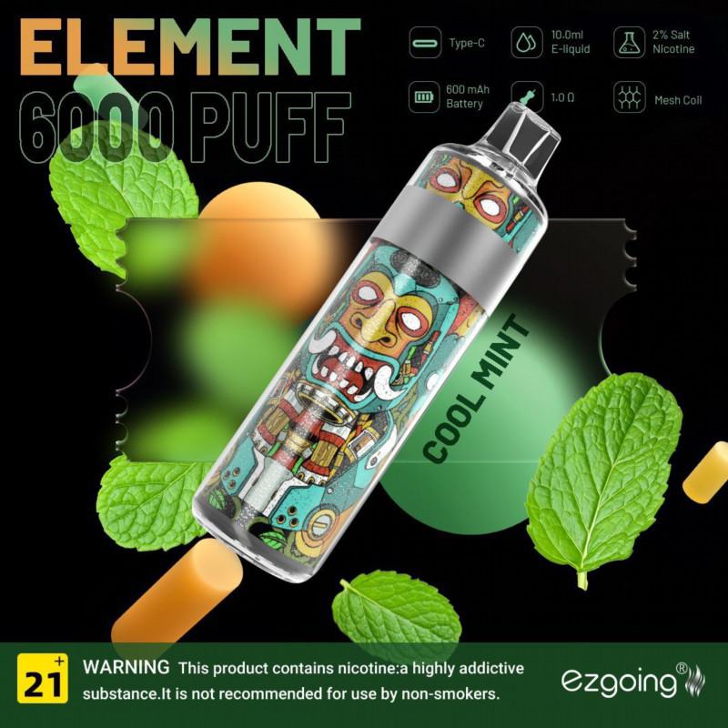 Ezgoing Vapes Ezgoing-fk03 Element About 7000 Puffs