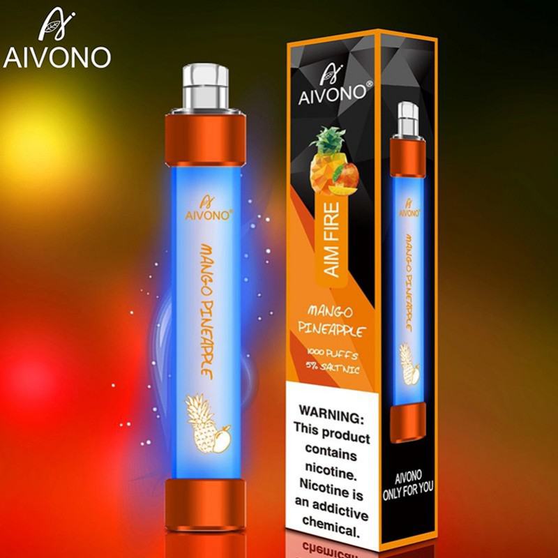 Disposable OEM/ODM E-cigarette Aim Fire 1000 Puffs Nicotine