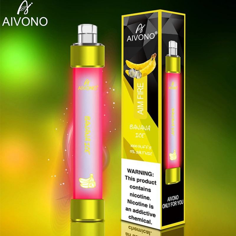 Disposable OEM/ODM E-cigarette Aim Fire 1000 Puffs Nicotine