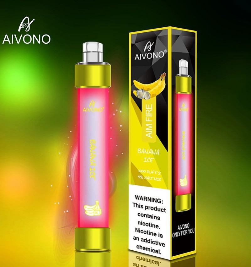 Disposable OEM/ODM E-cigarette Aim Fire 1000 Puffs Nicotine