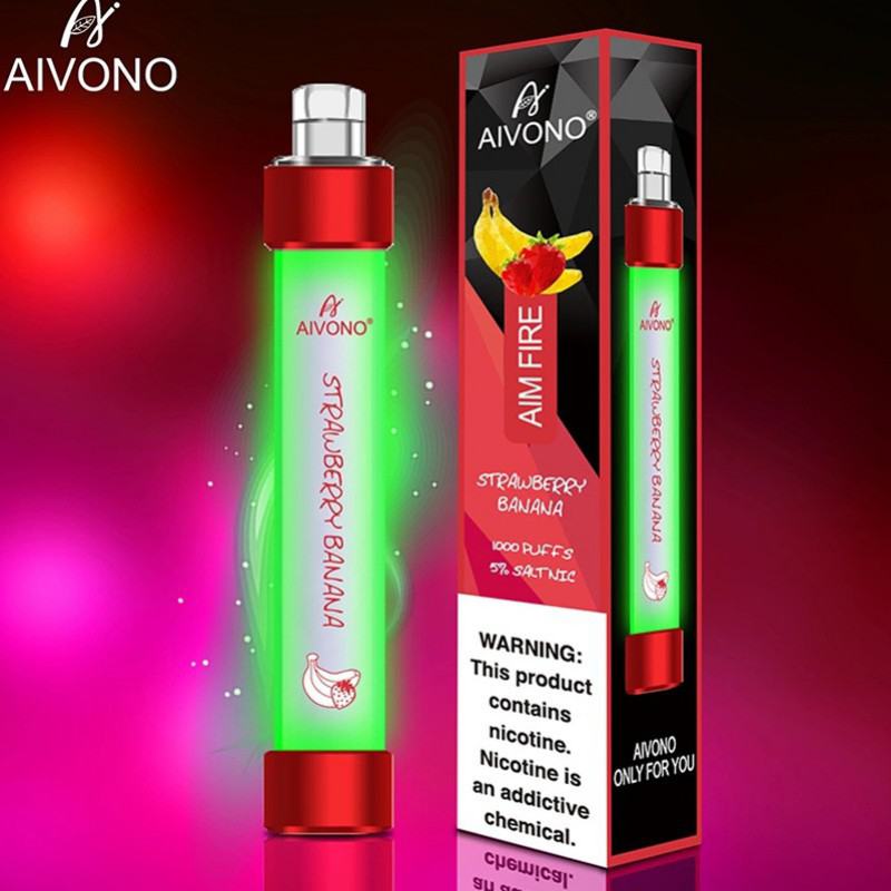 Disposable OEM/ODM E-cigarette Aim Fire 1000 Puffs Nicotine