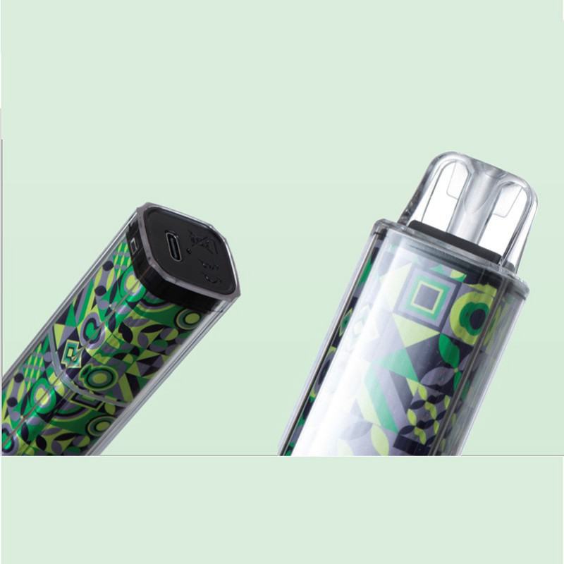 Disposable oem Colorful Led Disposable 6600900010000 Puffs Vape Pen