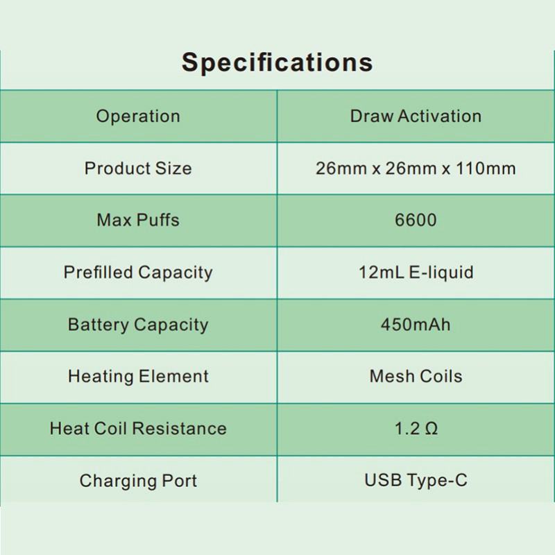 Disposable oem Colorful Led Disposable 6600900010000 Puffs Vape Pen
