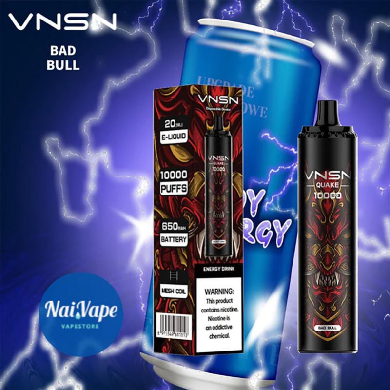hcigar Vnsn Quake  Disposable 10000 Puffs Big Hit Disposable Vape