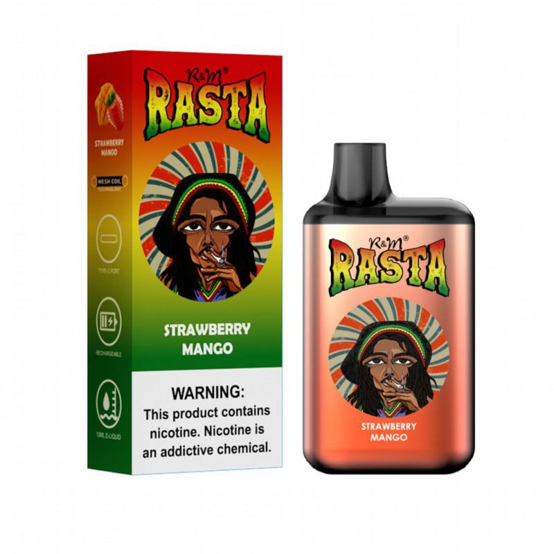 Disposable Vape Brands RANDM R&m Rasta 5500 Puffs