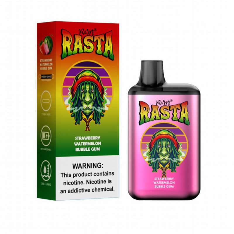 Disposable Vape Brands RANDM R&m Rasta 5500 Puffs