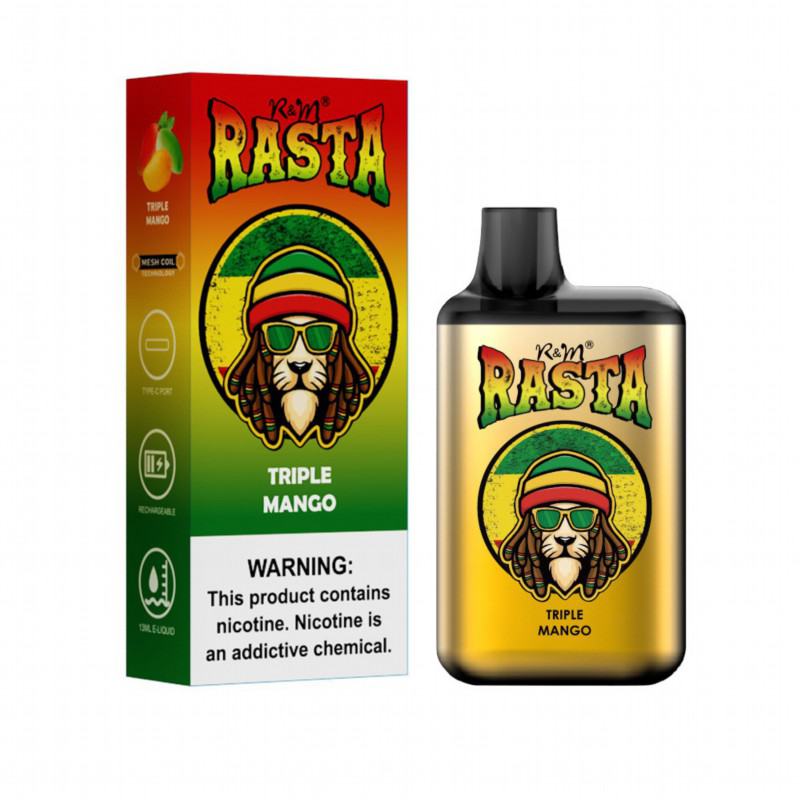 Disposable Vape Brands RANDM R&m Rasta 5500 Puffs