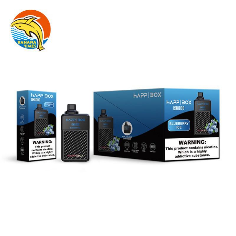 Vape Bars Banana Times Happ Rc E Cig 8000 Puffs