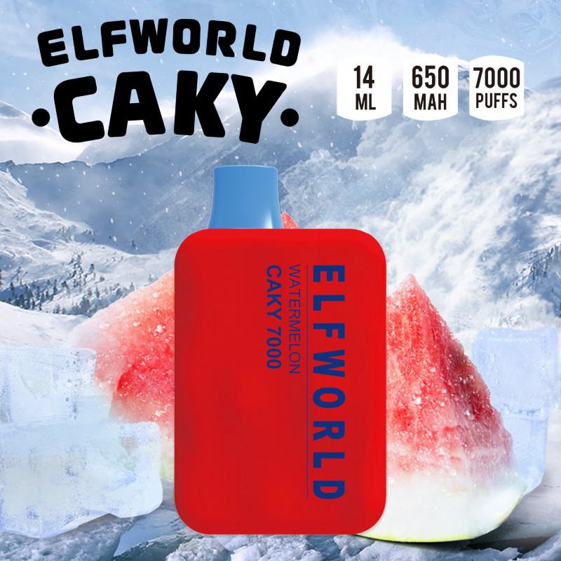 Elfworld Vape Pens Caky  13 Flavors 7000 Puffs