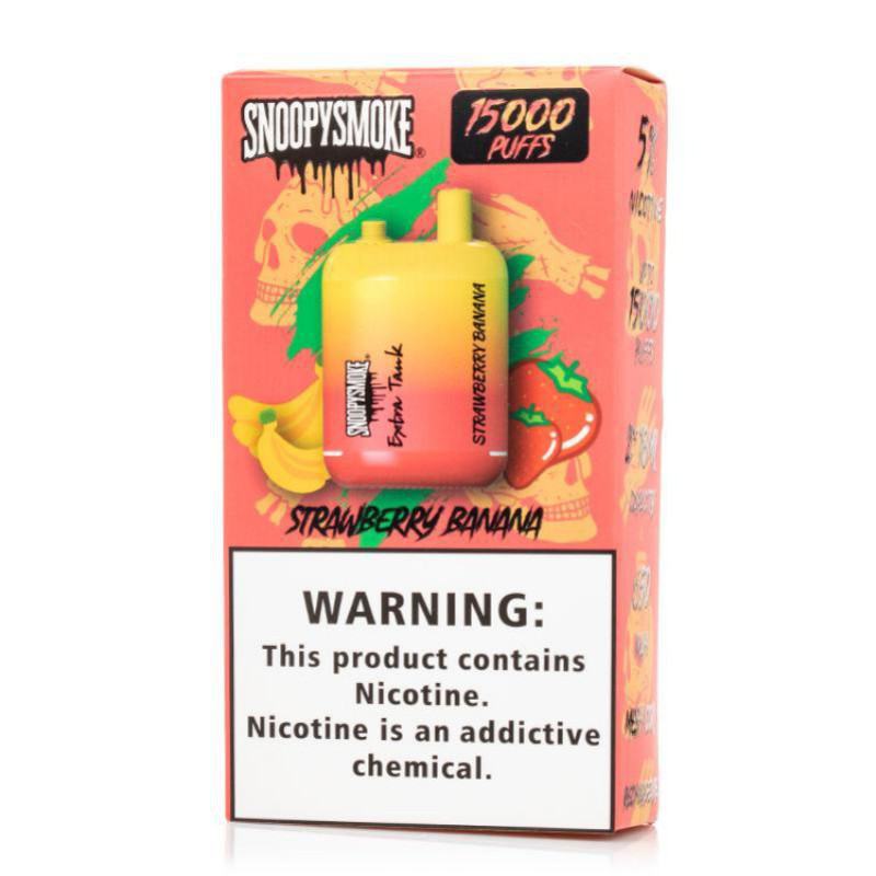  Snoopysmoke Extra Tank 15000 Puffs Vape Rechargeable