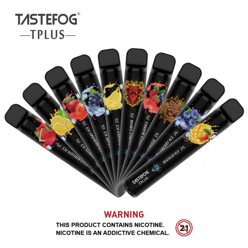 TASTEFOG/OEM Disposable Vape Tastefog Tplus 800 Puffs Brands