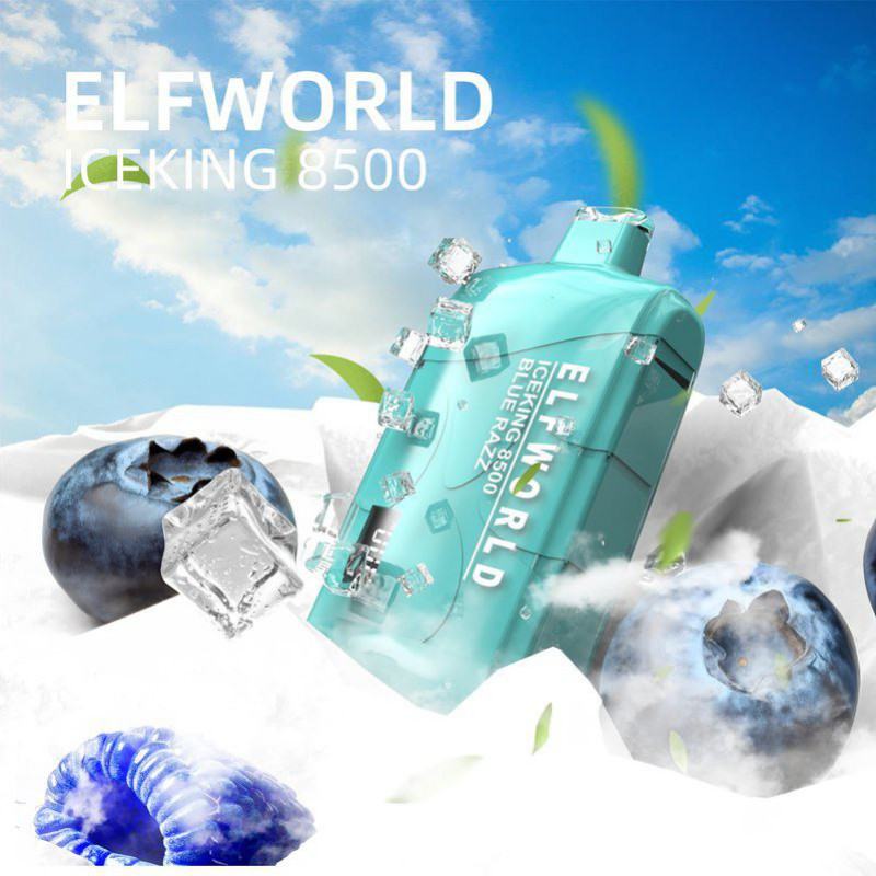 Disposable Elfworld Vape Pen Ice King 8500 Puffs