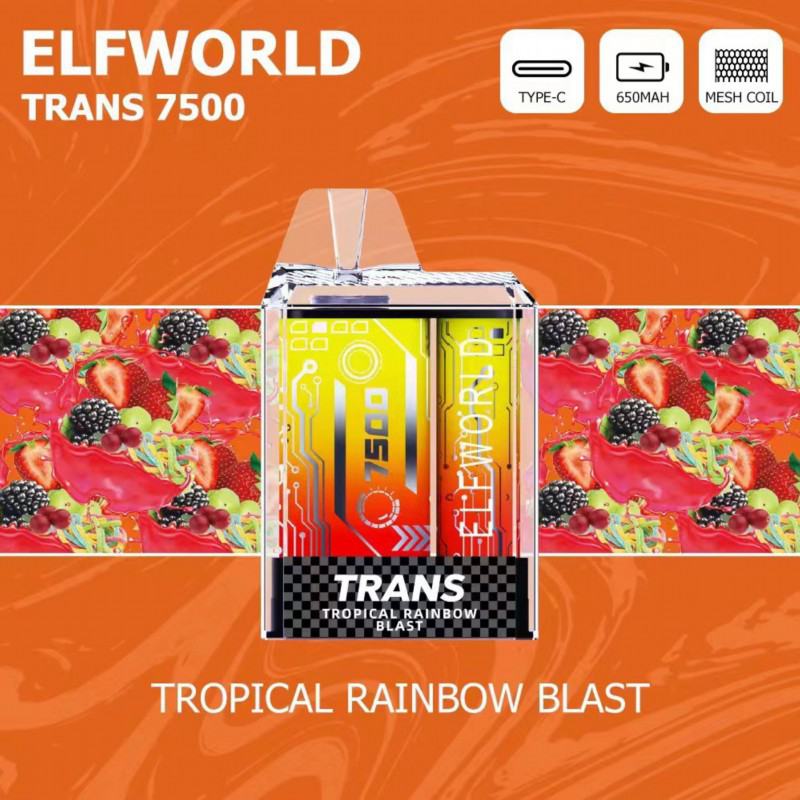 Elfworld Trans 7500 Puffs Brands Disposable Vape