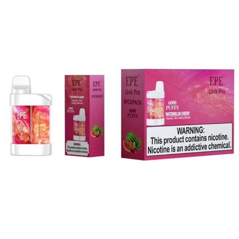 EPE Pen Epe Unik Pro 6000 6000puffsmeshcoil Puffs Disposable Vape
