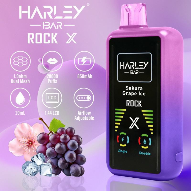 Harley Rock 20k Vape Rechargeable