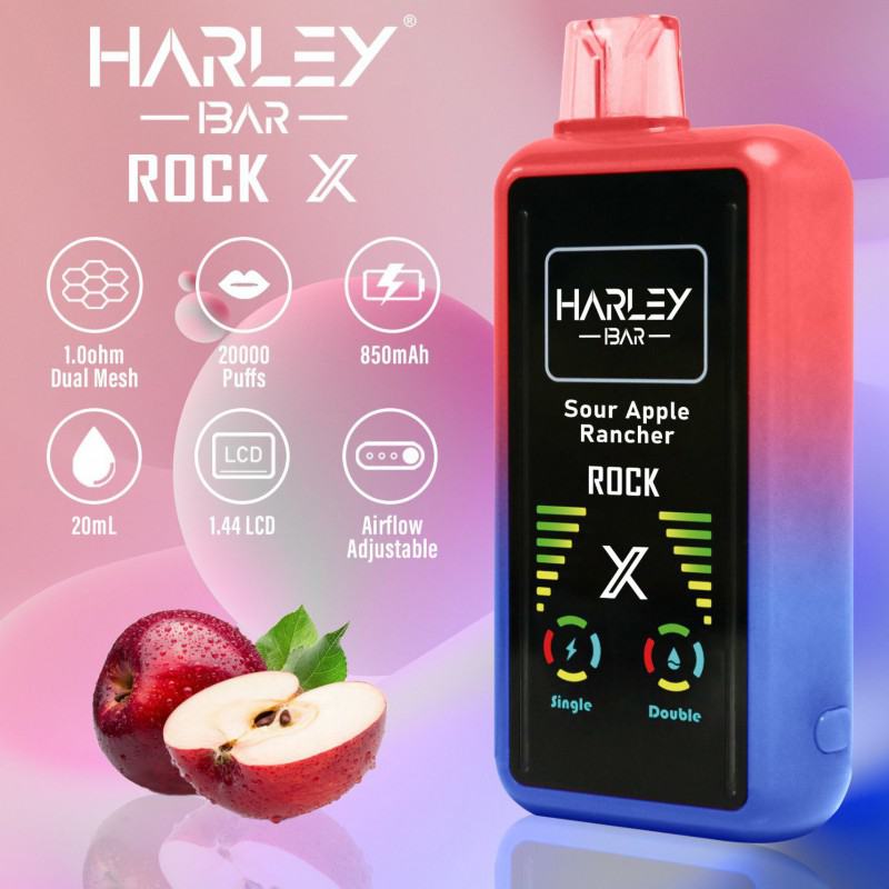 Harley Rock 20k Vape Rechargeable