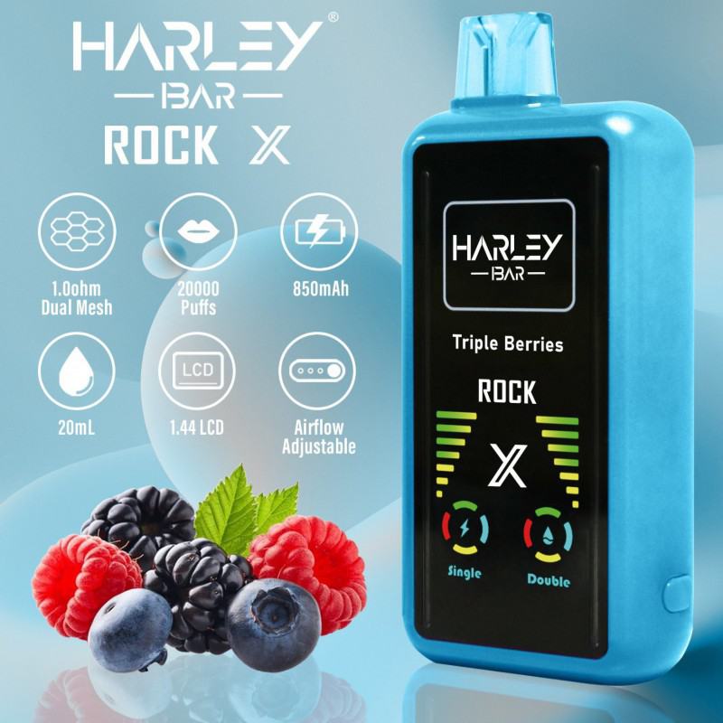 Harley Rock 20k Vape Rechargeable