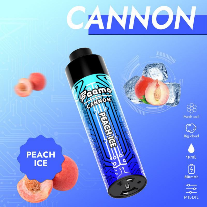 Disposable Customized E-cigarette Feemo Cannon Nicotine